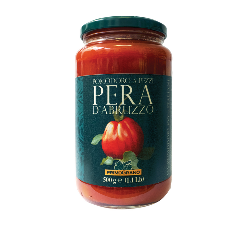 Pomodoro a pezzi Pera d'Abruzzo | PrimoGrano - Rustichella d'Abruzzo