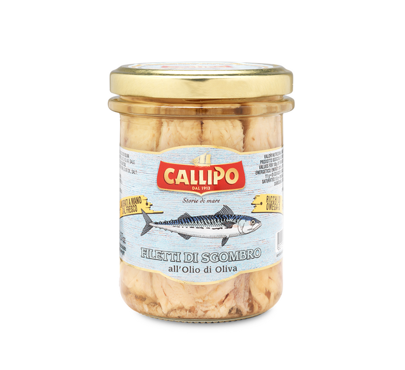 Filetti di Sgombro all'Olio di Oliva | Callipo