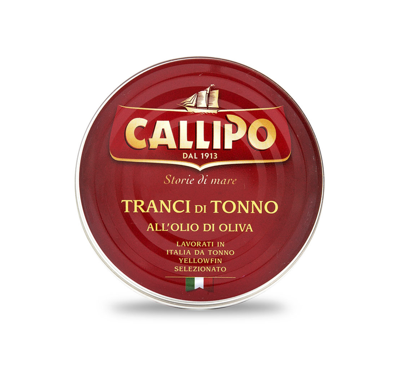 Tranci di Tonno all'Olio Di Oliva (620gr) | Callipo