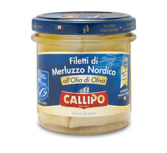 Filetti di Merluzzo Nordico all'Olio di Oliva | Callipo